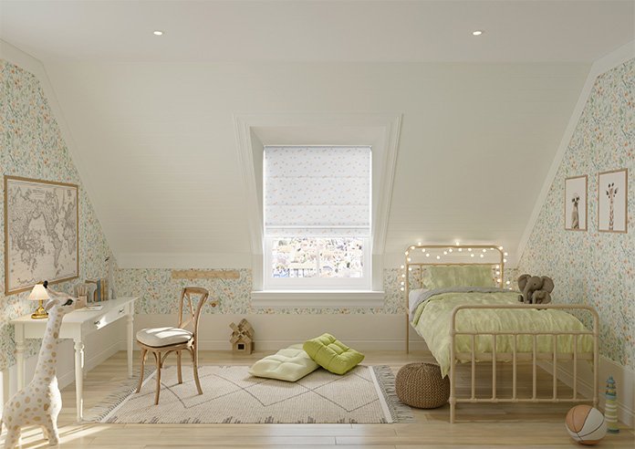 Faceted, Peachy - Twist&Fit Roman Blind - Image 8